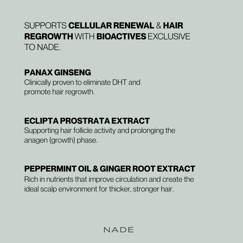 Cellular Hairline Renewal System + DHT Blocking Peptide Serum - 2 Month Supply - 1 Free Month Included.